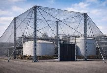 «Rostec has unveiled its »Spiderweb« mesh defence system against drones The «Spider’s Web» modular mesh structure for protecting sites from drones