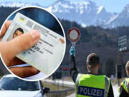 Українське водійське посвідчення та німецькі дорожні знаки