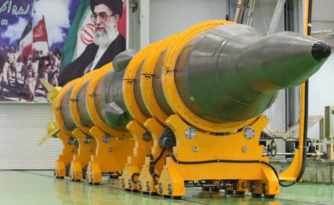 Iranian Sejjil ballistic missiles in production