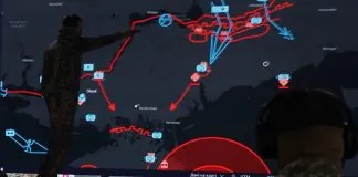 В Україні створили ШІ-систему «Марічка» для планування дій ЗСУ Умовна візуалізація роботи ШІ-системи «Марічка» для планування дій ЗСУ
