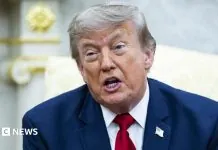 Дональд Трамп під час телевізійного інтерв’ю