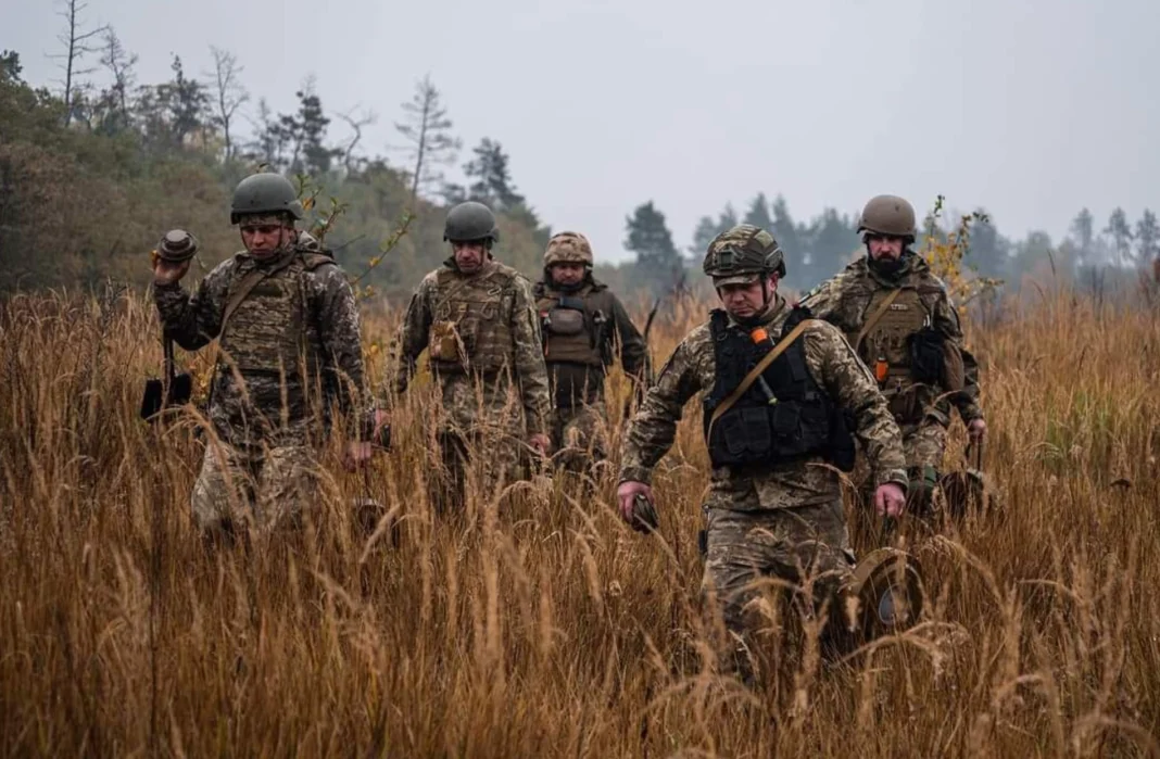 Soldiers at the frontline