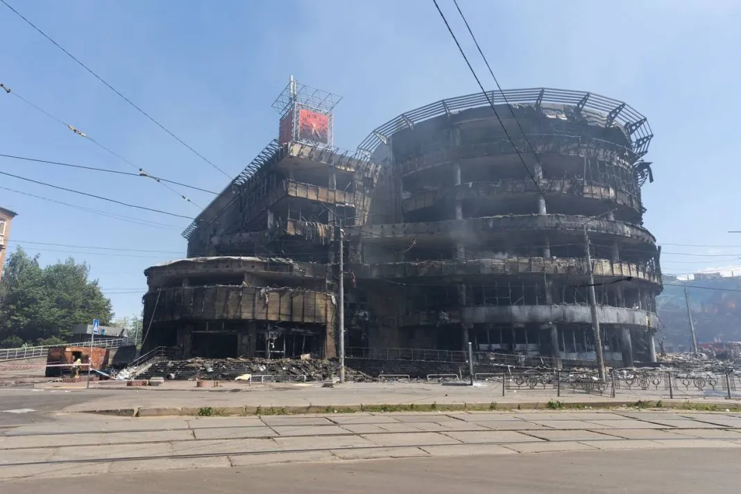 Наслідки в Києві Наслідки вовітряної атаки на Київ