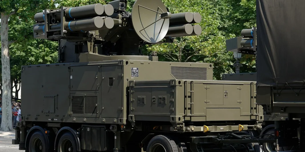 The French Crotale NG anti-aircraft missile system