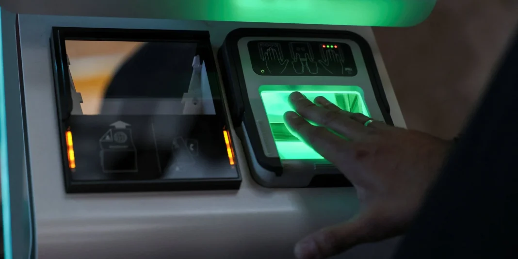 EES Border control using the EES system