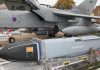 Britain is making SCALP long-range missile technology available to Ukraine A Storm Shadow cruise missile next to a combat aircraft