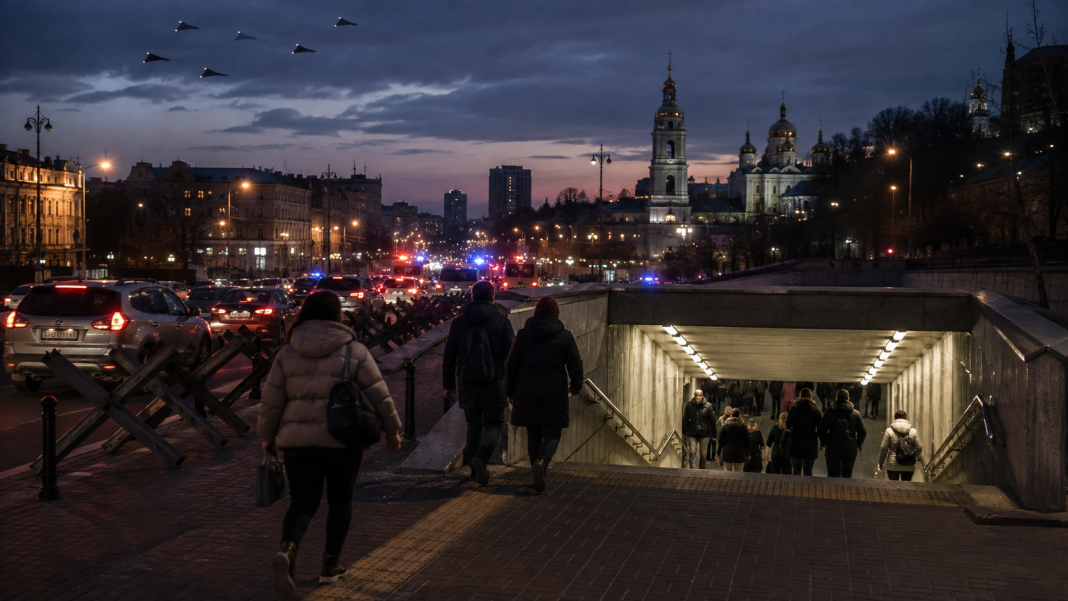The Kyiv Metro during an air-raid alert Changes to the curfew in Kyiv
