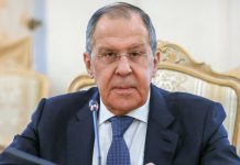 Lavrov ruled out a ceasefire along the front line and issued a warning to the West Sergey Lavrov during a public speech
