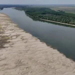 In western Ukraine, river water levels could reach an all-time low
