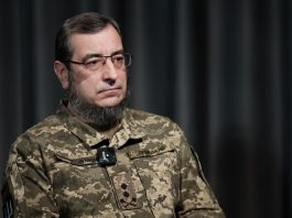 Заступник начальника ГУР Вадим Скібіцький під час інтерв’ю