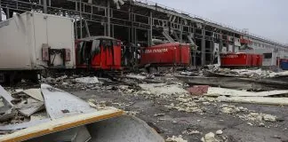 Росія системно атакує логістику, склади й ритейл України Пошкоджений унаслідок російської атаки логістичний об'єкт в Україні