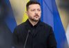 Володимир Зеленський під час офіційного виступу