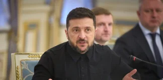 Zelenskyy called on ambassadors to counter Russian influence ahead of the elections Volodymyr Zelenskyy during an address on the work of Ukrainian ambassadors