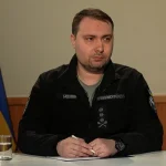 Kirill Budanov during a speech on strengthening Ukraine’s air defence