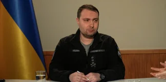 Kirill Budanov during a speech on strengthening Ukraine’s air defence