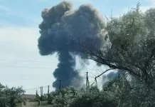 Сили оборони уразили вежу аеродрому «Саки» та ретранслятор БпЛА в Криму Удар по аеродрому «Саки»
