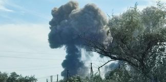 Defence forces struck the control tower at Saki airfield and a UAV relay station in Crimea An attack on Saki airfield«
