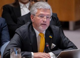 Постпред України при ООН Андрій Мельник на засіданні Ради Безпеки ООН