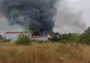 Зруйнований російською атакою завод «Хортиця» у Запоріжжі