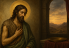 John the Baptist — an illustration for the Feast of the Beheading of John the Baptist