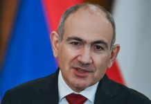 Pashinyan resigned following the start of the new Armenian parliament’s term Nikol Pashinyan at a public event