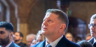 The UK has provided Ukraine with aid totalling over 25 billion pounds Валерій Залужний в Києві