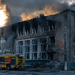 Russia has struck «Ukrposhta» in Meni twice: the branch has been destroyed