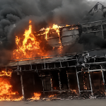 Russia has struck a DIY superstore in Pavlohrad