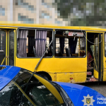 A Russian drone attacked a bus in Kherson: four people were killed