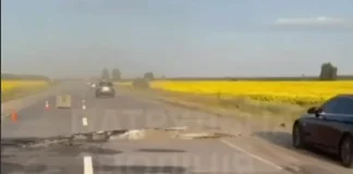 На трасі Київ — Ковель через спеку деформувалося дорожнє покриття Деформоване дорожнє покриття на трасі Київ — Ковель через сильну спеку