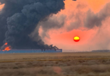 In Dagestan, the Ozon logistics hub is on fire following a drone attack Major fire at the Ozon logistics centre in Dagestan