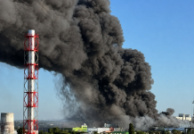 Major fire in Odessa following an attack on «Epicentre»