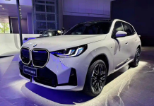 The facelifted 2027 BMW X3 at the Chengdu Motor Show