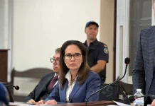 Ірина Мудра під час засідання Вищого антикорупційного суду
