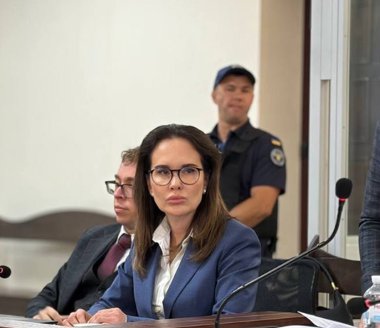 Ірина Мудра під час засідання Вищого антикорупційного суду