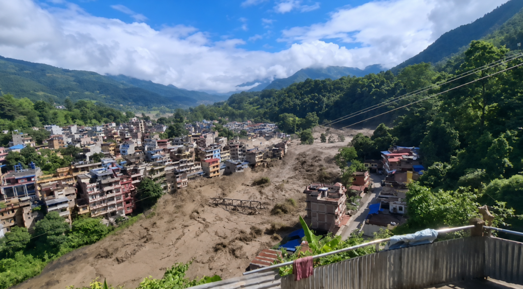 Floods in Nepal Rescue operation following the devastating floods in Nepal