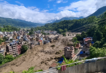 More than 380 tourists are missing in Nepal following the floods Rescue operation following the devastating floods in Nepal