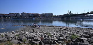 The heatwave in Central Europe is breaking records and limiting power generation A dried-up riverbed during a heatwave in Europe