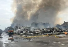 Російський удар знищив найбільший склад Delta Plus в Україні Знищений склад компанії Delta Plus