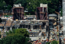 US Court of Appeals halts Trump’s ballroom project The White House in Washington, where a legal dispute over the ballroom project is ongoing
