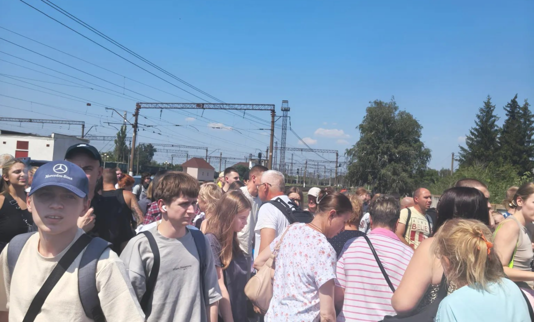 Widespread train delays in Ukraine on 8 August