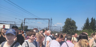 Widespread train delays in Ukraine on 8 August