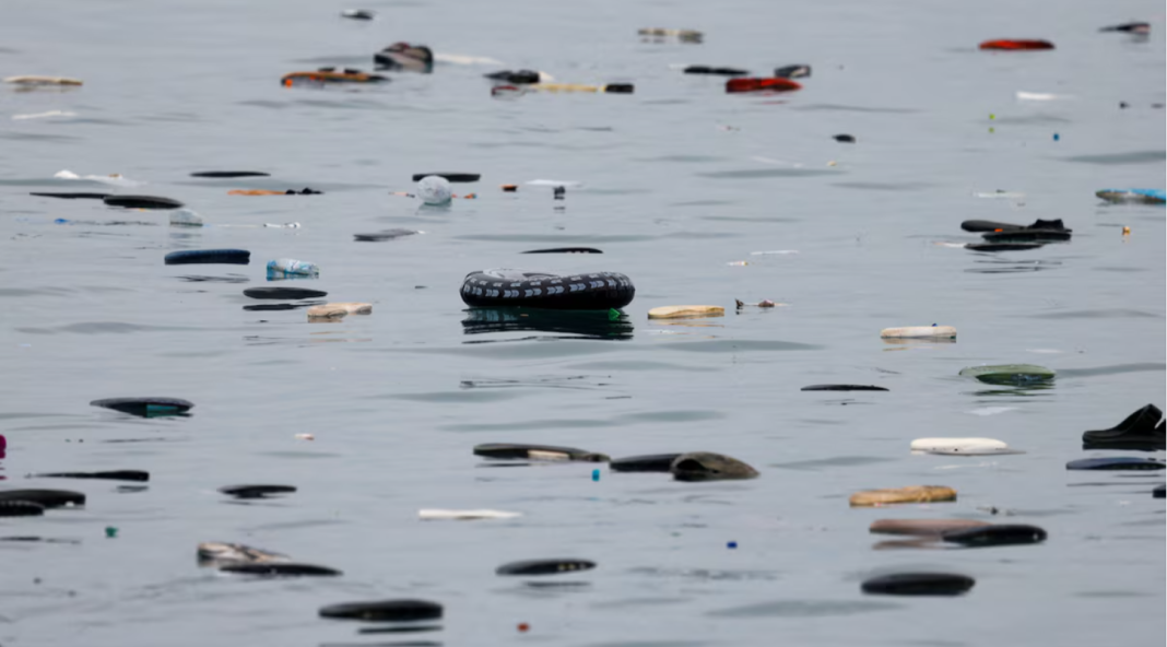Migrants’ belongings off the coast of Ceuta, Spain