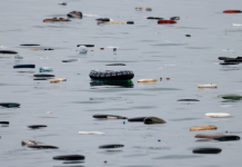 Migrants’ belongings off the coast of Ceuta, Spain