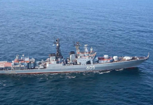 Russia has deployed the frigate *Admiral Kasatonov* to the Baltic Sea« The Russian frigate «Admiral Kasatonov» in an archive photograph
