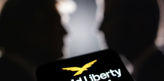 A crypto company linked to Trump is collaborating with a Chinese AI platform World Liberty logos