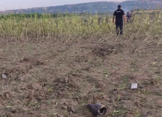 A Russian «Banderol» rocket crashed in Moldova near Talmaza A maize field near the village of Talmaza in Moldova, where a drone missile is believed to have crashed