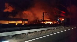 Пожежа на Житомирській трасі