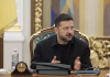 Зеленський заявив про знищення пускових установок балістики РФ Володимир Зеленський під час засідання РНБО