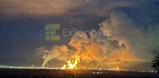 Масштабна пожежа на заводі «Нижньокамськнафтохім» після вибуху